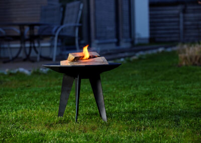 Foto: Feuerschale aus Guss