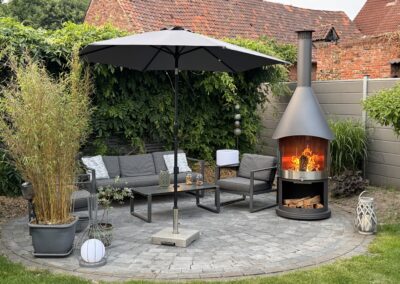 Foto: Gartenkamin 3. Gen DN 800