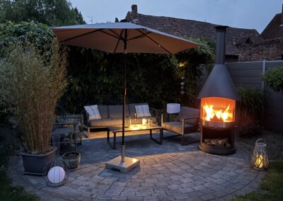 Foto: Gartenkamin 3. Gen DN 800