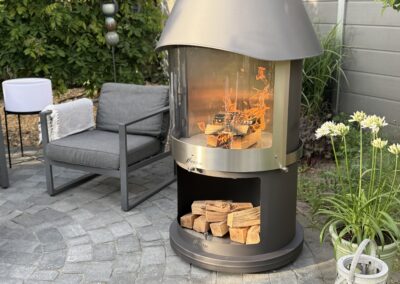 Foto: Gartenkamin 3. Gen DN 800