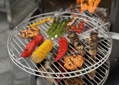 Foto: Gartenkamin 3. Gen DN 800 Grillrost